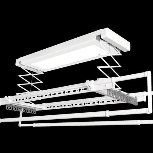 靓美佳智能电动晾衣架超薄内嵌式自动晒衣架