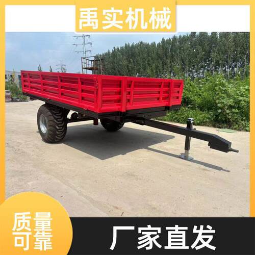 禹实机械2.5m*1.5*0.45m非自卸后翻农用拖车