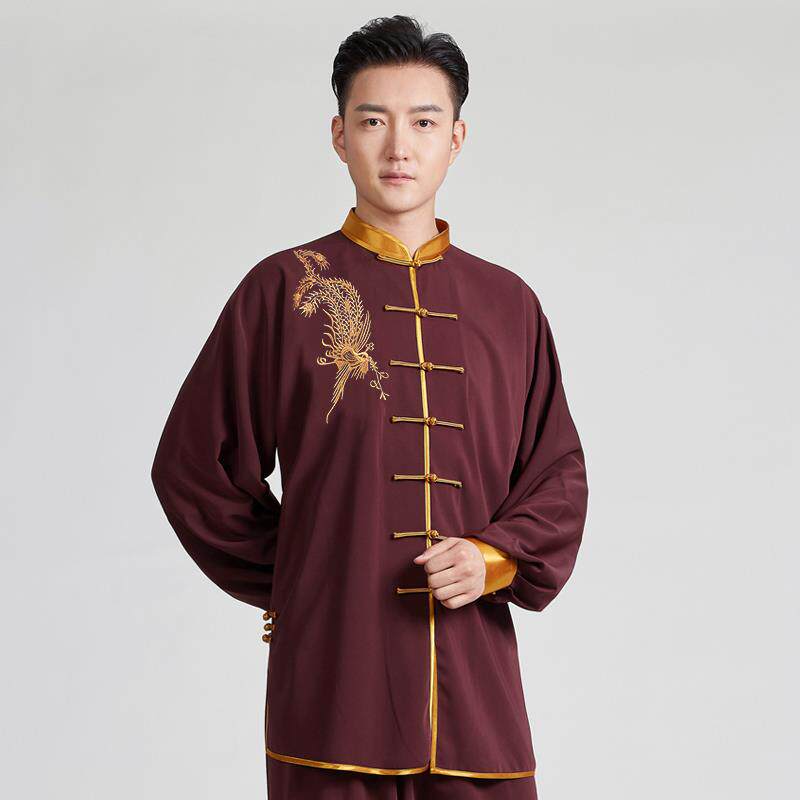 正品古韵高华品牌端比赛表演太极服刺中绣女春秋男冬太极拳练功服