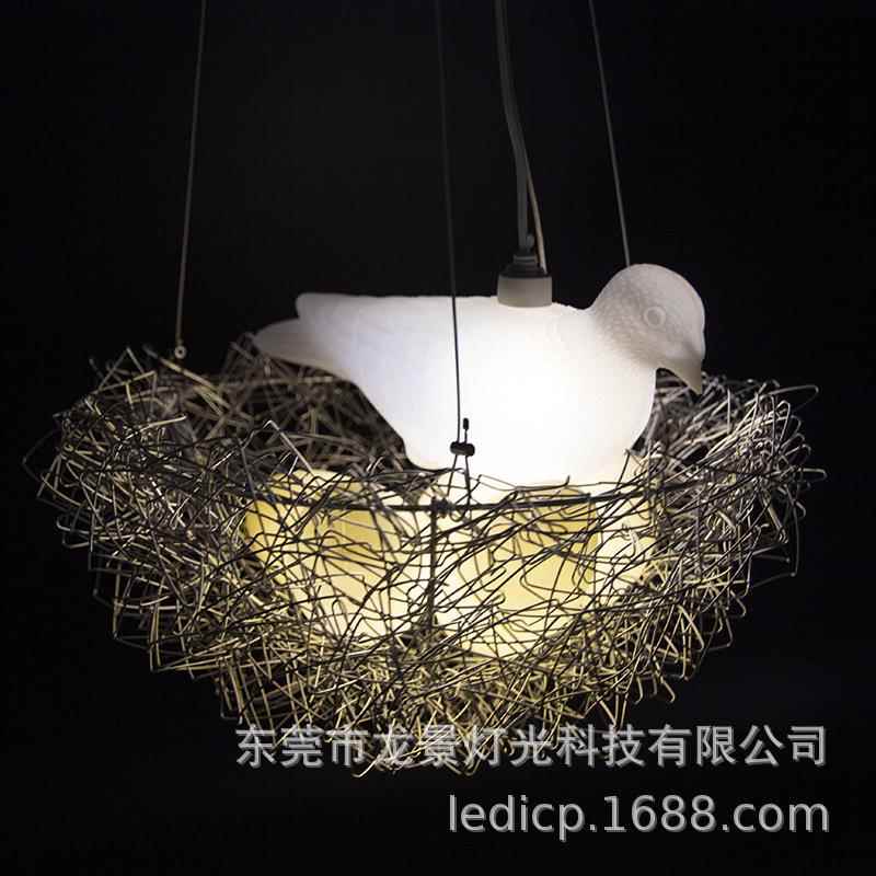 LED鸟巢灯鸟巢景观灯户外树木装饰灯鸟巢鸟蛋小鸟装饰亮化景观灯