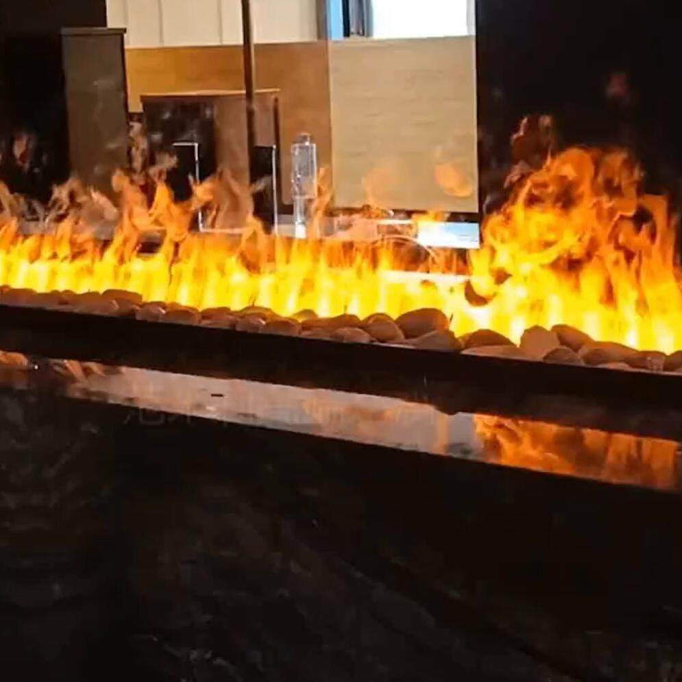 电子客仿真火装饰壁炉超薄电视火炉柜厅ILFP-WT2法农村取暖壁美家