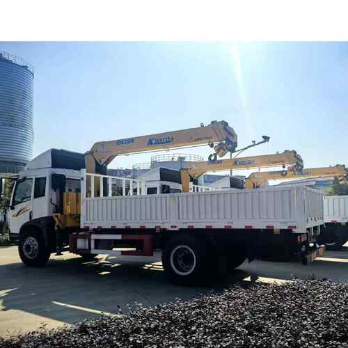 载货车LSUZU自卸车五十铃蓝牌随车吊起重机设备直臂折臂吊机抓机