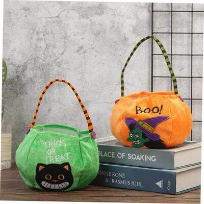 Halloween candy bag decoration Children gift bag pumpkin pro