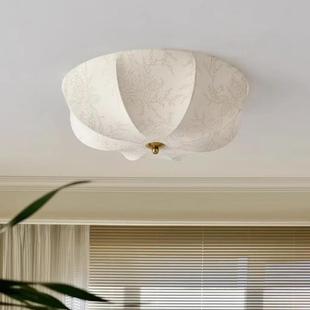 法式 古吸灯顶灯卧书室灯907房灯主卧中复古风蒙古包浪漫宫廷布艺