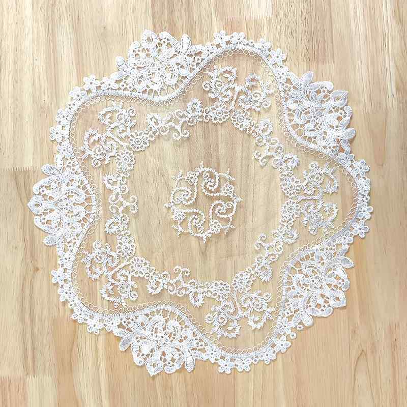 新款蕾丝餐垫茶盘茶具花瓶实木家具防滑垫多功能盖巾防尘布饰品巾,居家布艺,餐垫,淘宝优惠券,粉丝福利购,淘宝优惠卷