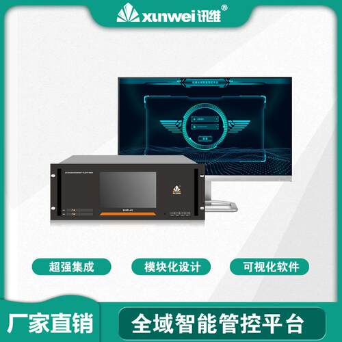 企业全域智能管控平台2U/4U机箱插卡4K分辨率音视频综合管控平台
