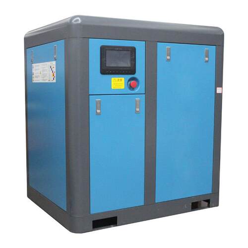 螺杆式变15kw空气缩机大型10立压方工业VSD7.5A级永磁频5千瓦气泵