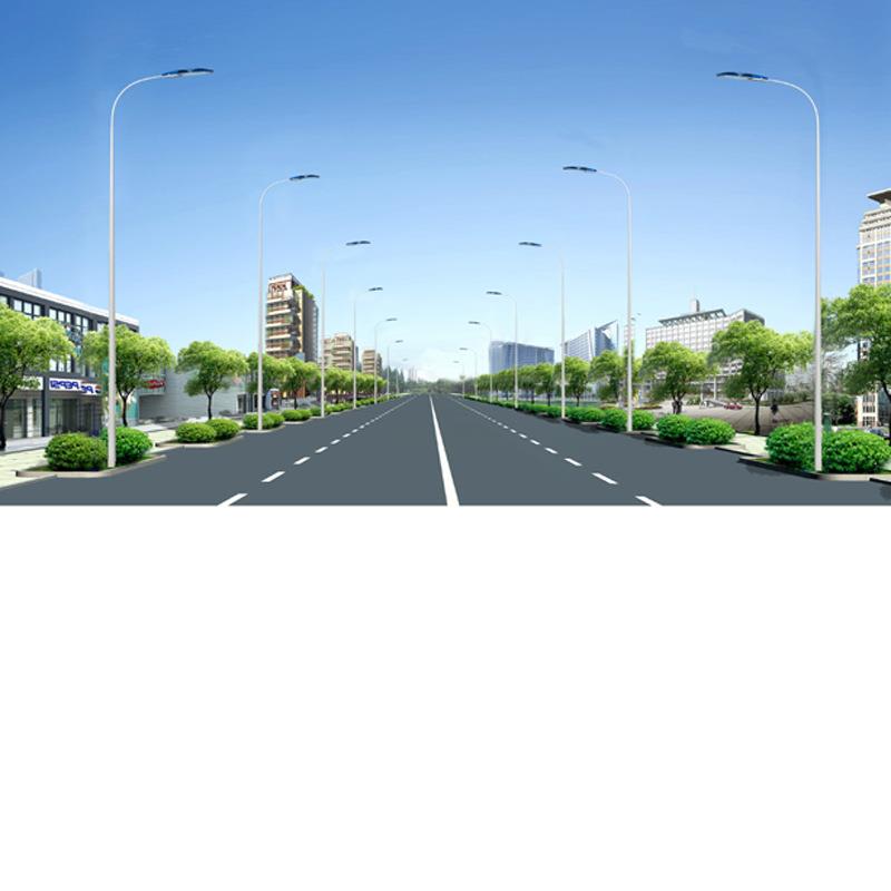 路灯杆灯柱广场高杆灯广场公园景观照明配套产品太阳能灯杆监控杆