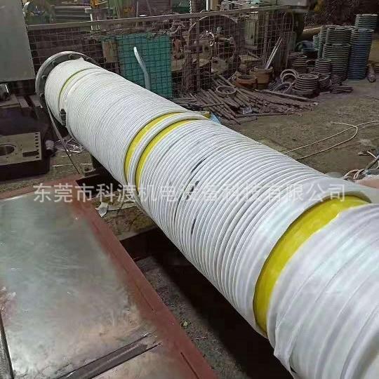 直管道焊接加造热器销粒机KD加热器粒机设颗备工厂管道焊接加热器