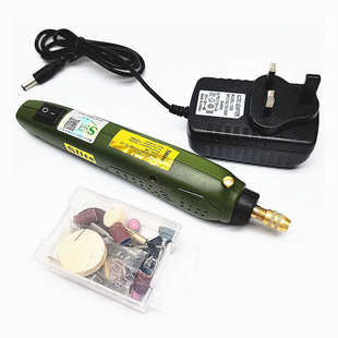 P500 30支磨针文玩抛光机DIY电动工具手持雕刻笔 11迷你电磨