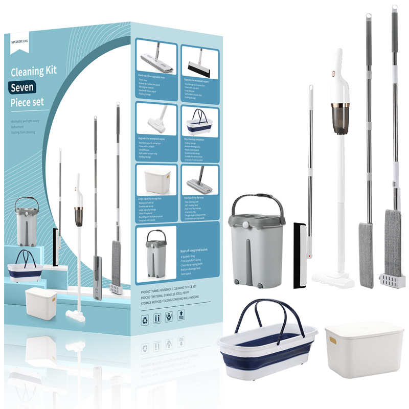 卫生间刮水器玻璃扫地家用硅胶刮刮厕所水拖把水扫把魔术扫地板地