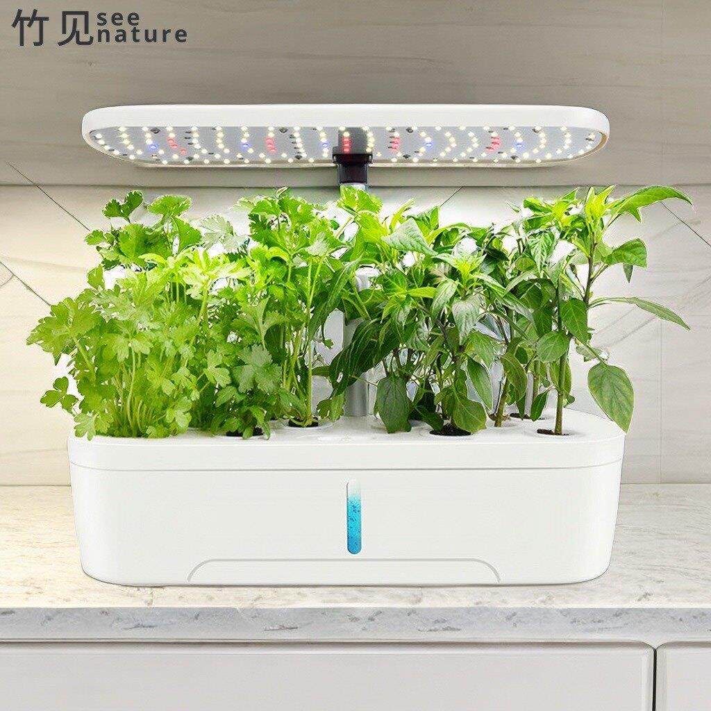 智能水培种菜机室内系统无土栽培设备水耕蔬菜植物花盆家庭种植箱