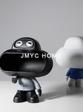 可爱卡件通大嘴蛙入进门关柜钥匙收纳OZW摆样板玄房儿童房软装户