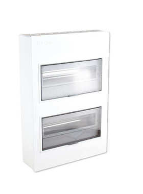 pz30照明钢板扎 箱回路 开关箱箱明装白色家用开关冷配电24照明箱