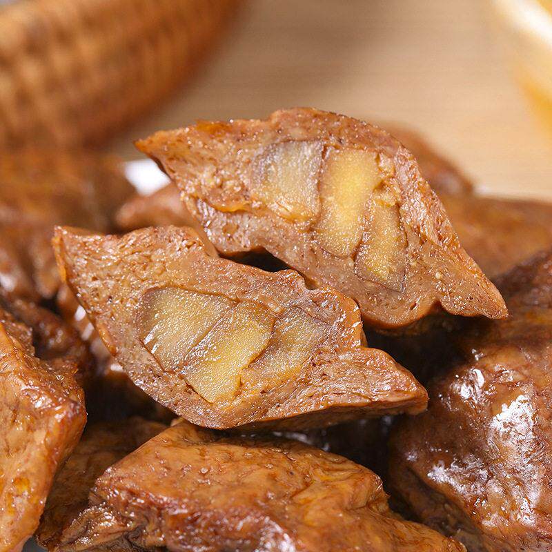 新货漳州佰年食品板栗豆干夹笋豆脯烤肉豆干夹心零食福建特色零食