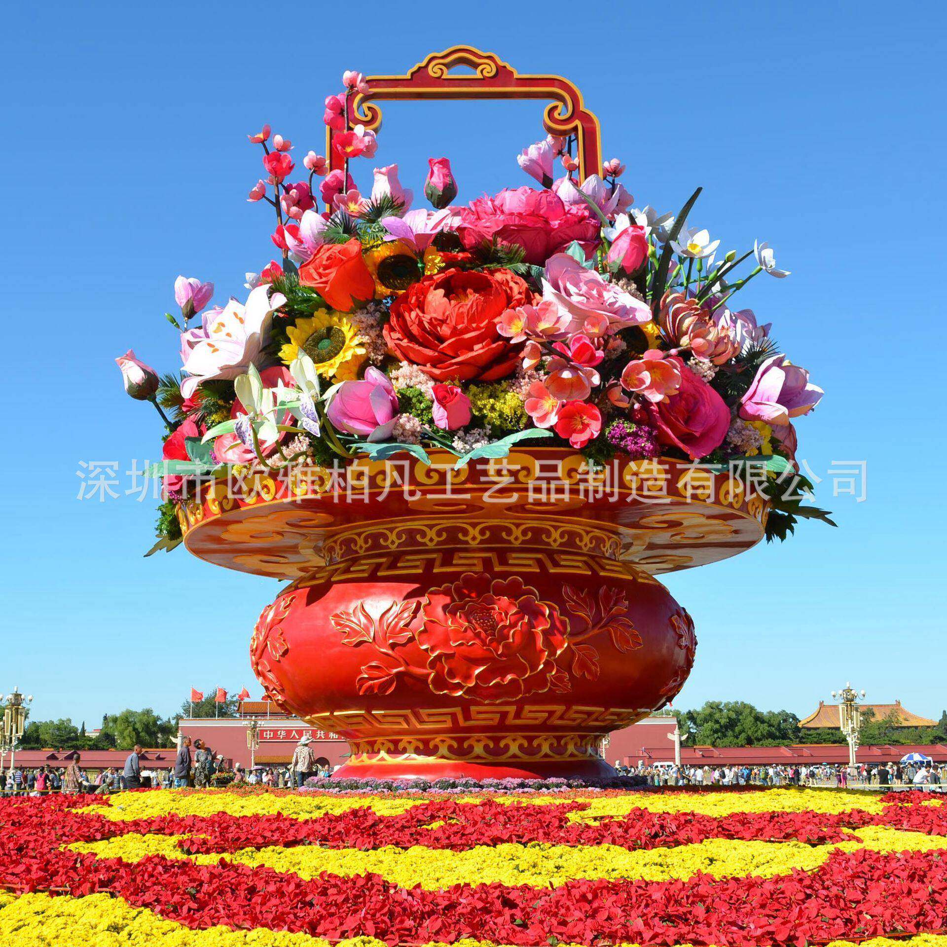 玻璃钢花篮FRP厂家外立面异形墙GRP造型墙FRP造型装饰