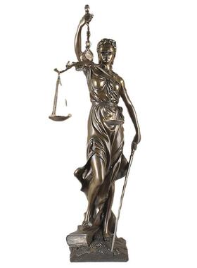 欧式经典人物树脂工艺品正义女神天使铜摆件家居装饰天平秤摆饰