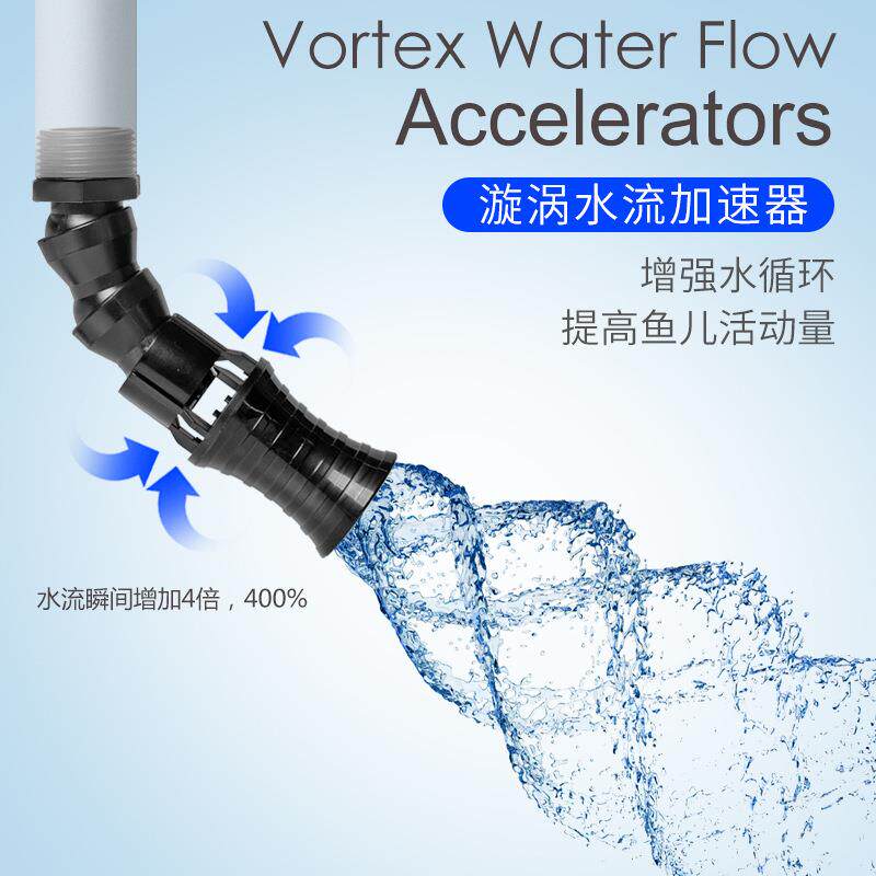 伊士达水流加速器旋涡流水加速器鱼缸出水口加速可调方向加速器