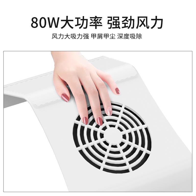 美甲吸尘器大功率日式指甲粉尘机集尘器打磨粉尘机器低噪音