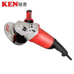 KEN锐奇9123S角磨机2100W大功率工业级打磨机9180S金属打磨切割