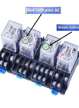 普正HH52P小型中间继电器HH54P 53P JQX-13F MY4NJ LY2NJ 24v220V