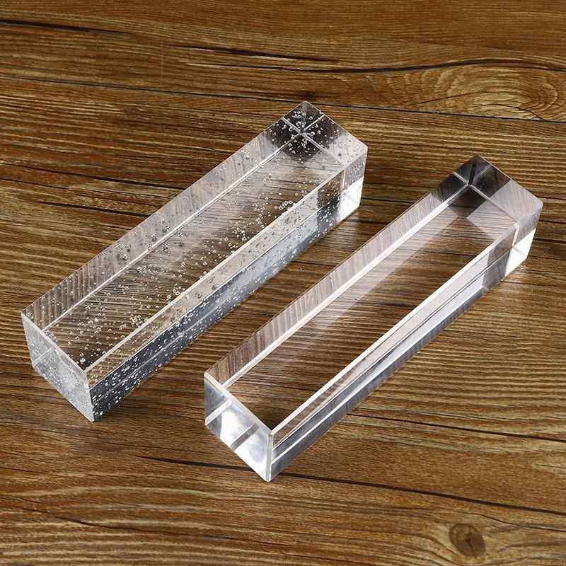 超白水晶玻璃精磨砖隔断墙砖工程景观墙热熔实心水晶砖
