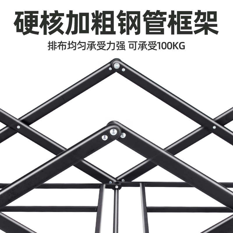 现货新款户外野营车营地手推车轻便折叠简易拉杆车折叠露营小拖车