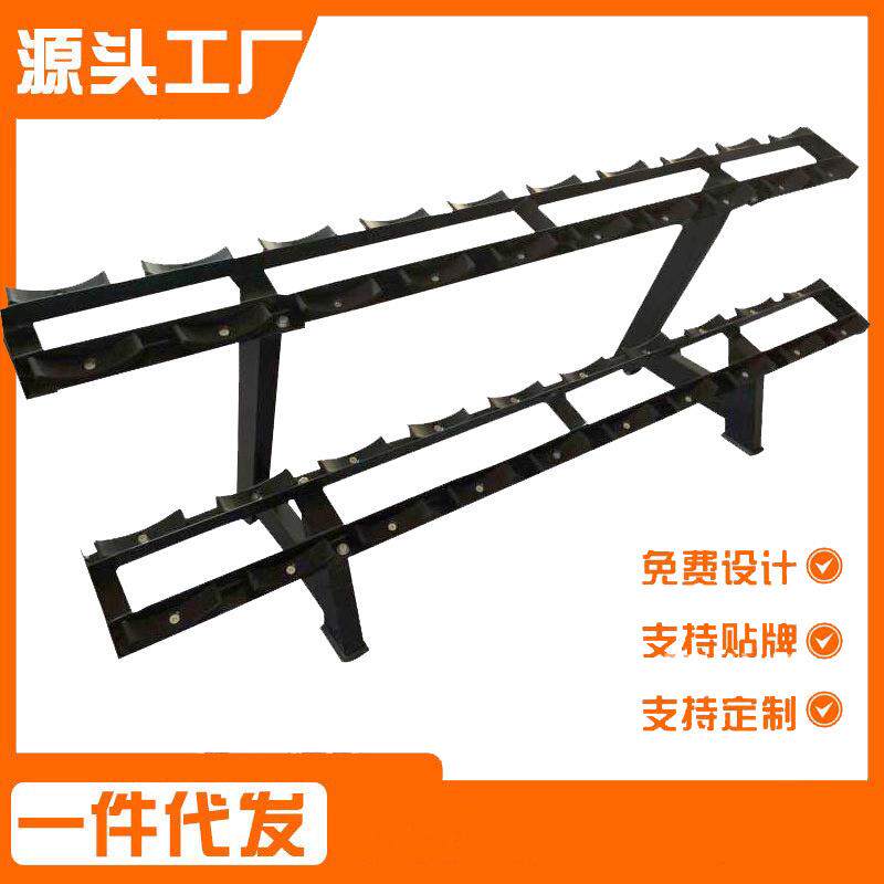 驰尚双层哑铃架哑铃存放架摆放架商家