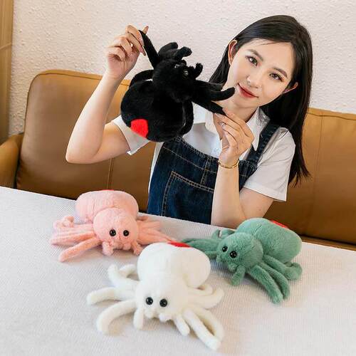 Cross border cute spider dolls for children to accompany an1