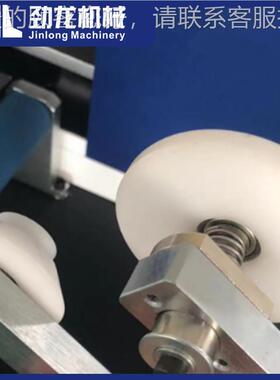 平底盒纸罐设JL-322机备纸罐裱衬机水贴标异形裱胶衬机圆盒裱衬机