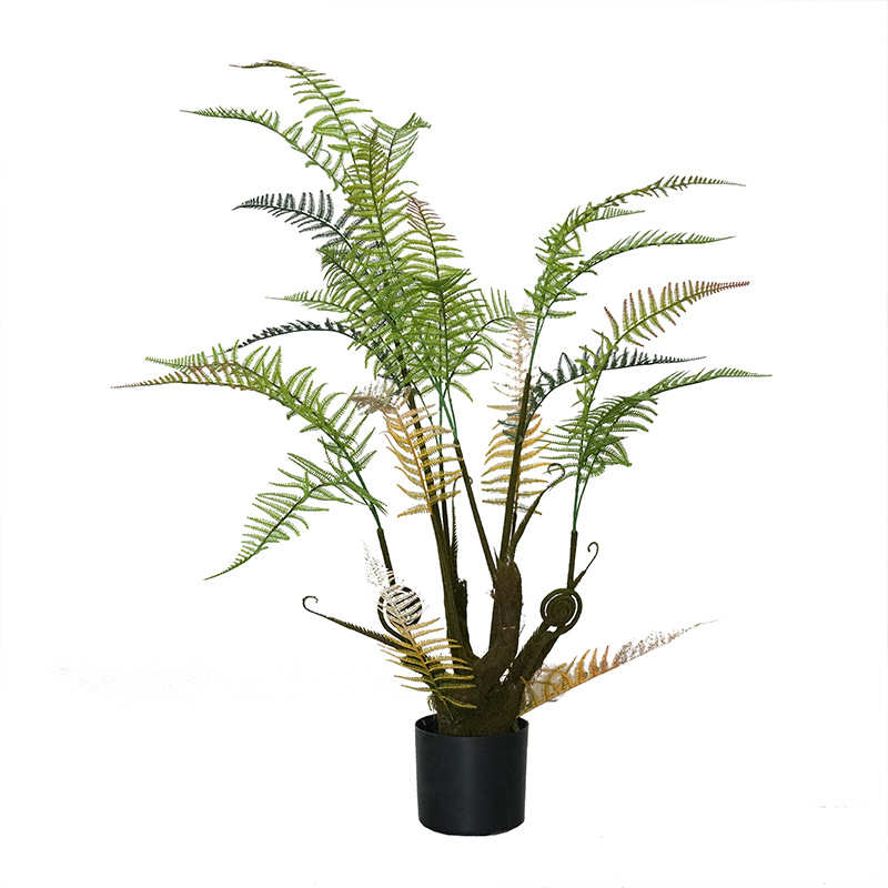 仿真树仿真猴头蕨金丝蕨波斯树新中式禅意蕨树园林庭院造景假绿植