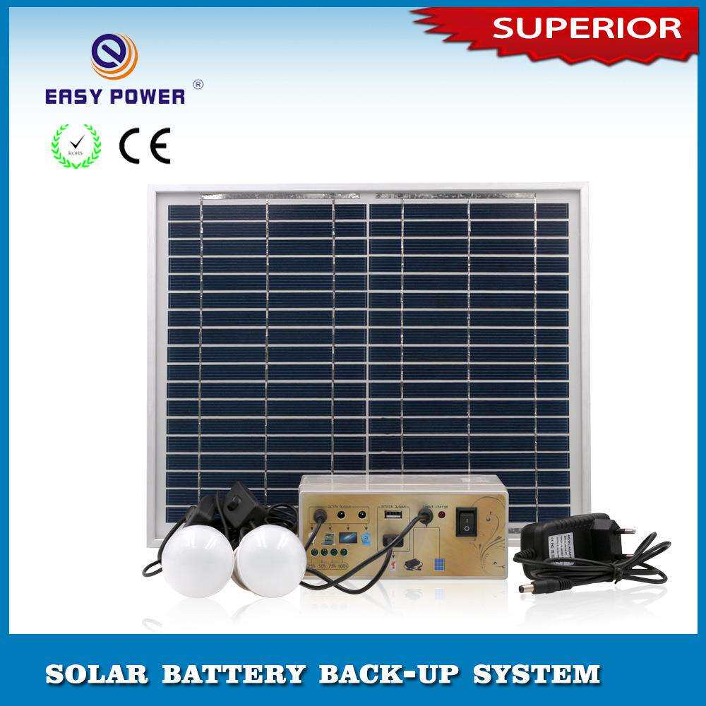 厂家畅销便携式太阳能自发电小系统外带12V应急照明LED灯泡127