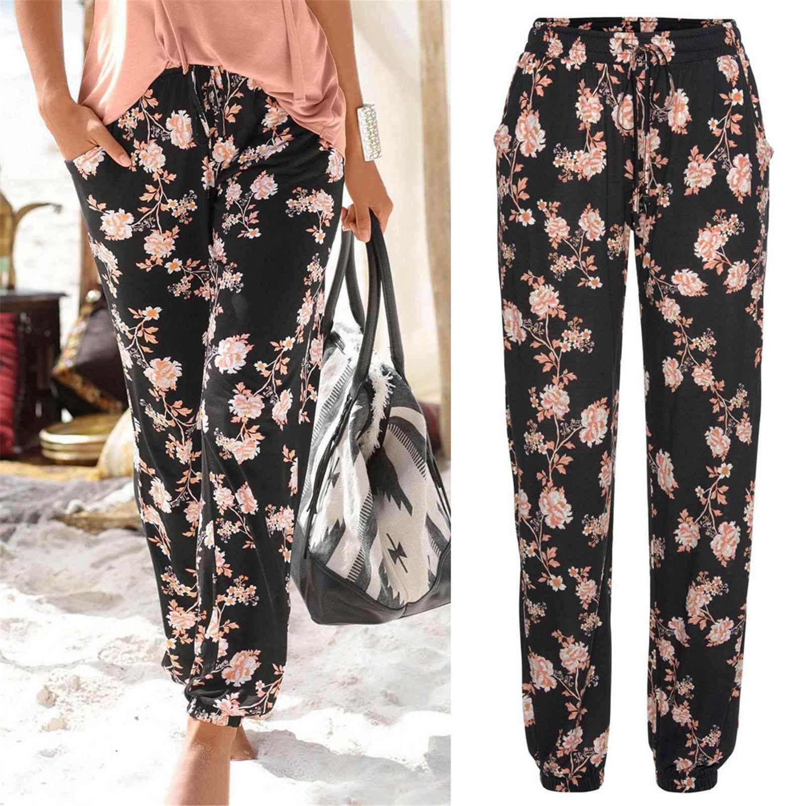 Womens Fashion Slim High Thin Casual Cuff Fit Waist