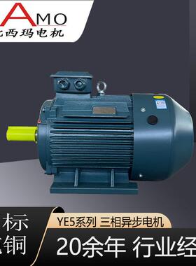 电机定制生产YE5-2极3-355w超高效三相异步电动机