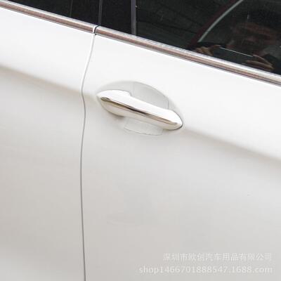 适用于宝马5系车门拉手装饰贴F18520li525li改装门拉手饰条