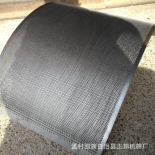 厂家供应横向高密度开孔冲孔网粉碎机筛片圆形孔筛片筛网罗底