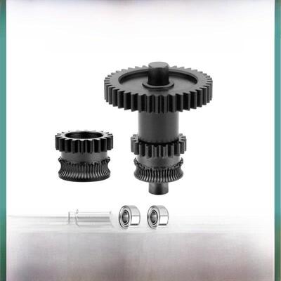 纵维Anycubic Kobra2硬化钢DLC纳米涂层挤出机一体齿轮送料套件