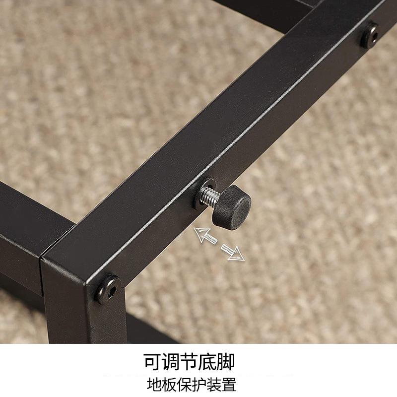 铁艺发边几家用移动床FVV边沙桌脑C型缝桌夹卧室床头侧边电桌做旧