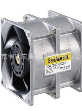 9CRL0612P0G001 Sanyo山洋 12V 70.6CFM 16500转 60*60*76mm