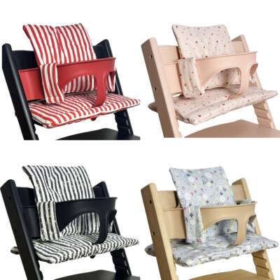 餐椅坐垫S家儿童成长椅防水垫子通用配件耐脏宝宝吃饭靠垫stok