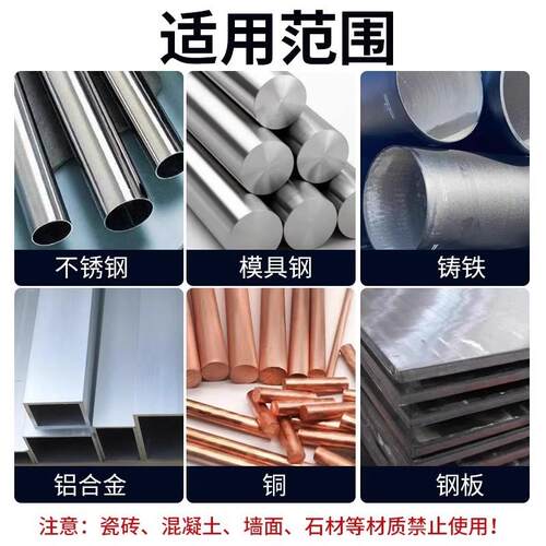 10件套六角柄麻花钻头套装M35含钴不锈钢专用打孔套装1.5-6.0mm