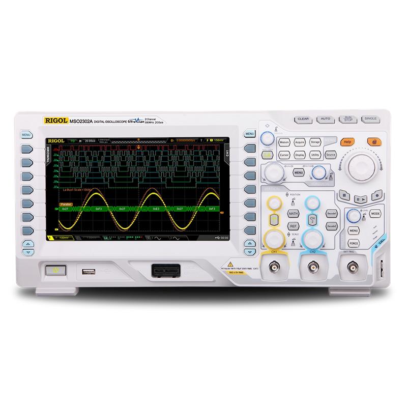 普源MSO/DS2102A/202A/DS2302A-S双通道300M数字示波器内置信号源
