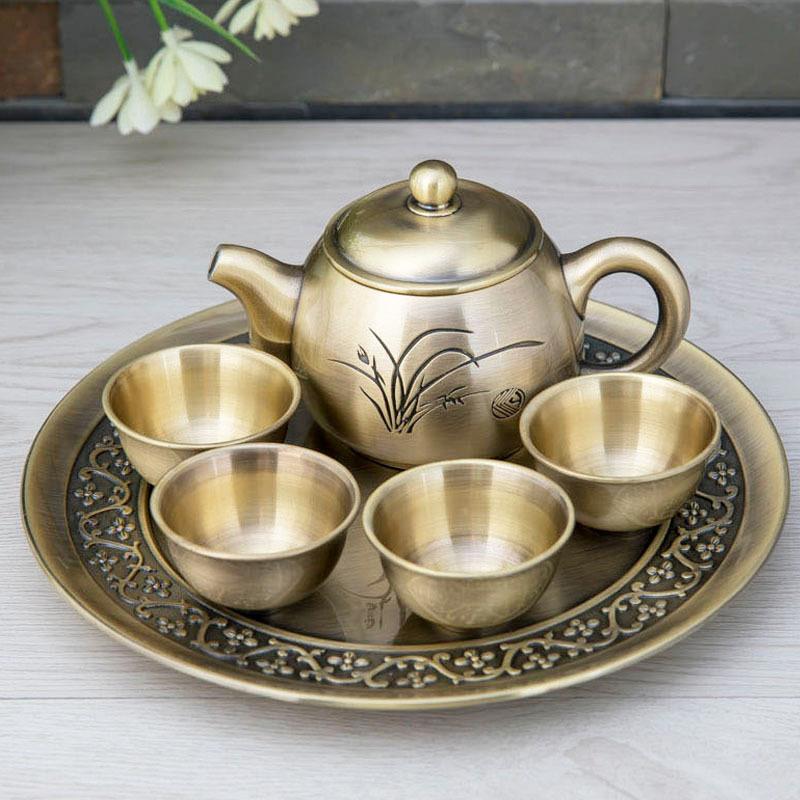 轻奢茶具泡茶壶礼盒套装功夫茶具茶盘全套婚庆家用礼品