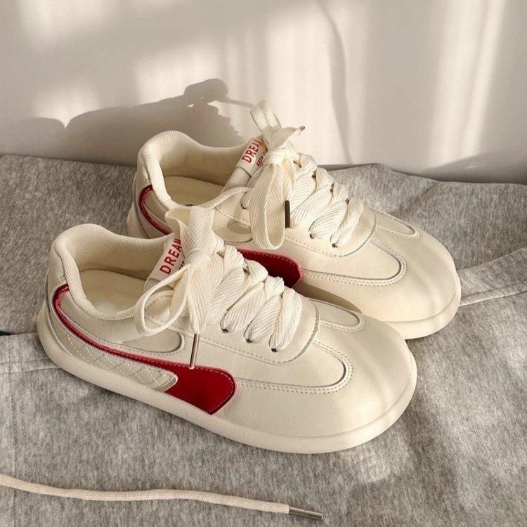 大头德训板鞋2025年春夏季新款chic小众丑萌阿甘鞋女休闲鞋透气女