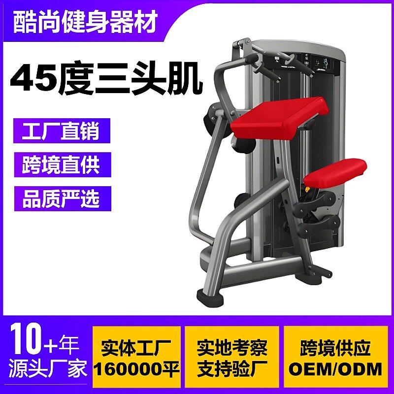 45度三头肌商用健身器材大全肩部胸部腿部腹部背部腰部力量训练器