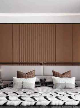 式轻奢品样板房床上20231012品轻奢意美式现代床用品家居高端软装