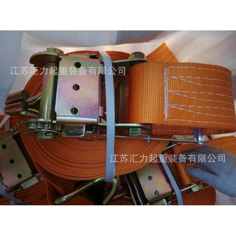 汽车拉紧器3寸8t货物捆绑器8cm*10m汽车运输固定带