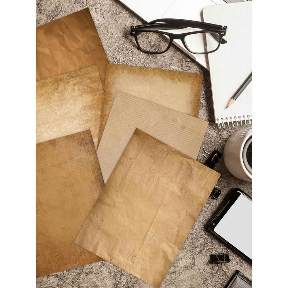 信纸复古怀旧双面打印纸手工DIY手账剪贴簿装饰素材纸影视道具