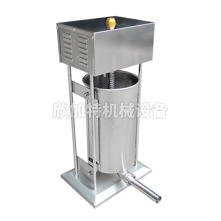 厂直销不锈钢立式商用XJT-D10L自动绞肉灌肠机家手动电动全香腊肠