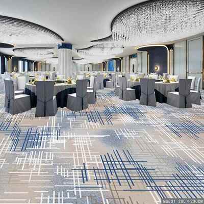 庭MS800会厅地毯阻燃防火B1级耐脏大面积娱商乐用昂酒店地宴毯